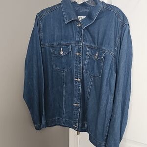 Coldwater Creek Indigo Denim Jacket